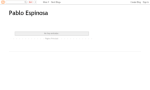 Pabloespinosa.net thumbnail