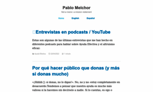 Pablomelchor.com thumbnail