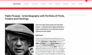 Pablopicasso.net thumbnail
