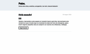 Pabs.xyz thumbnail