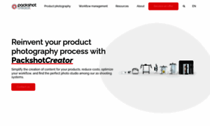 Packshot-creator.com thumbnail
