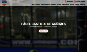 Padelcastillodeaguimes.com thumbnail