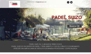 Padelclubsuizo.com thumbnail