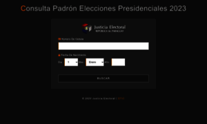 Padron.tsje.gov.py thumbnail