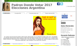 Padrondondevotar.com.ar thumbnail