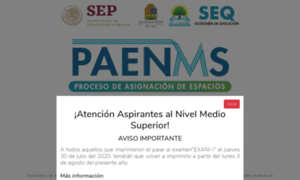 Paenms.seq.gob.mx thumbnail