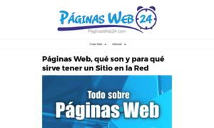Paginasweb24.com thumbnail