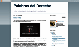 Palabrasdelderecho.blogspot.com thumbnail