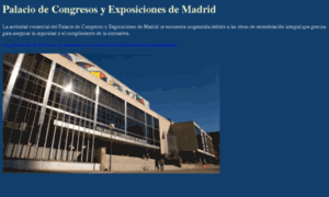 Palaciocongresosmadrid.es thumbnail