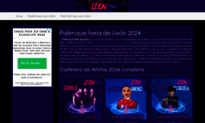 Palenqueferiadeleon.com thumbnail