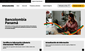 Panama.grupobancolombia.com thumbnail
