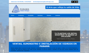 Panamaglassdesign.com thumbnail