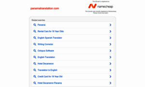 Panamatranslation.com thumbnail