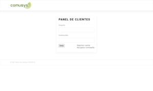 Panel.comusys.net thumbnail