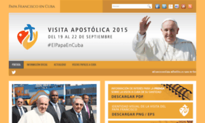 Papafranciscoencuba.cubaminrex.cu thumbnail