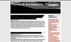 Papelesdesociedad.info thumbnail