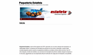 Paqueteriaestafeta.com.mx thumbnail