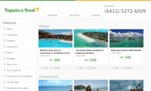 Paquetes-brasil.com thumbnail