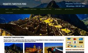 Paquetesturisticosperu.com thumbnail