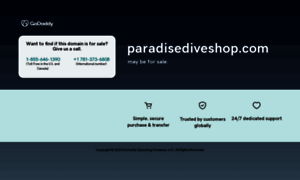 Paradisediveshop.com thumbnail