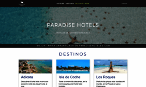 Paradisehoteles.com thumbnail