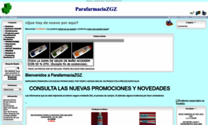 Parafarmaciazgz.net thumbnail