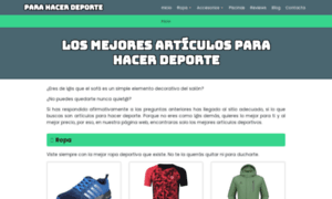 Parahacerdeporte.net thumbnail