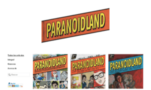 Paranoidland.tictail.com thumbnail