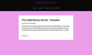 Parentingpink.com thumbnail