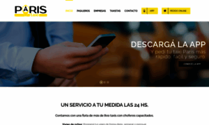 Parisradiotaxi.com.ar thumbnail