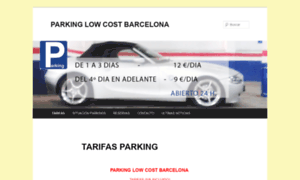 Parkinglowcostbarcelona.com thumbnail