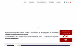 Parquesaludmisiones.org.ar thumbnail