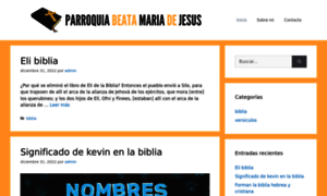 Parroquiabeatamariadejesus.es thumbnail