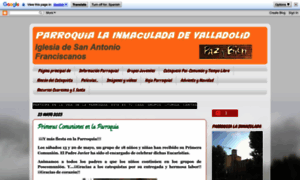 Parroquialainmaculadavalladolid.blogspot.com thumbnail