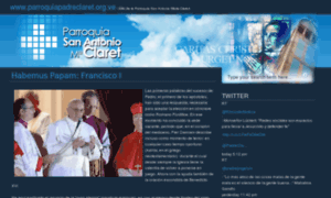 Parroquiapadreclaret.org.ve thumbnail