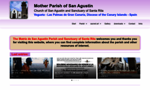 Parroquiasanagustin.org thumbnail
