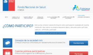Participacionciudadana.fonasa.cl thumbnail