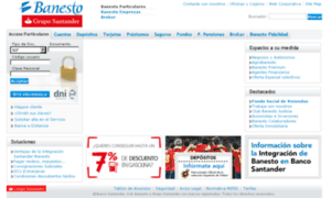 Particularesycolectivos.banesto.es thumbnail