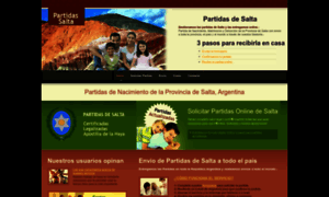 Partidasdesalta.com.ar thumbnail