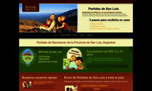 Partidasdesanluis.com.ar thumbnail