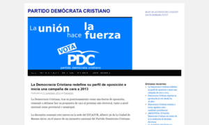 Partidodemocratacristiano.wordpress.com thumbnail