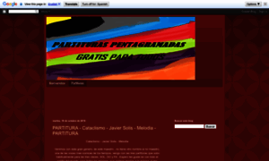 Partituraspentagramadas.blogspot.com thumbnail