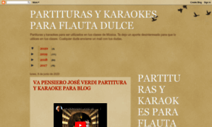 Partiturasykaraokesflautadulce.blogspot.com thumbnail