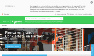 Partners.schneiderelectric.es thumbnail