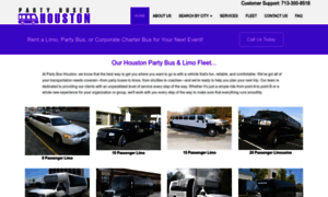 Partybuseshouston.net thumbnail