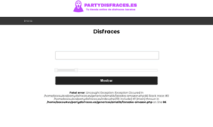 Partydisfraces.es thumbnail