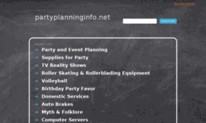 Partyplanninginfo.net thumbnail