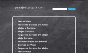 Pasajeaturquia.com thumbnail