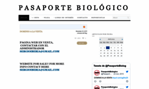 Pasaportebiologico.com thumbnail
