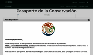 Pasaportedelaconservacion.conanp.gob.mx thumbnail